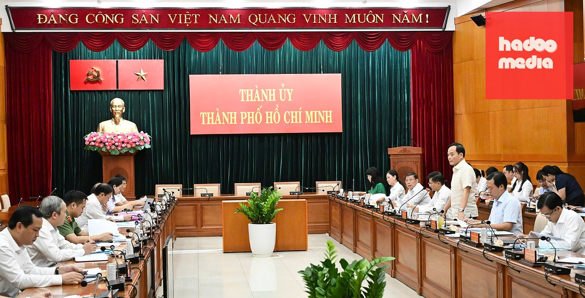 Ban Chỉ đạo phòng, chống tham nhũng, lãng phí, tiêu cực TP.HCM tổ chức phiên họp thứ 14, chiều 7-7 - Ảnh: VIỆT DŨNG/SGGP