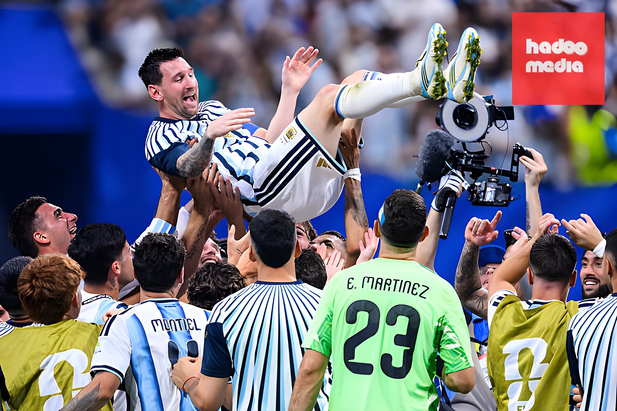 Lionel Messi tỏa sáng trong màu áo Argentina. Ảnh: Getty Images