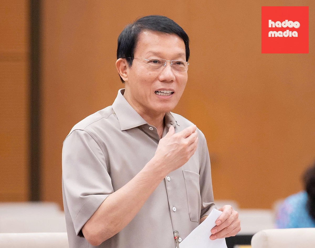 Bộ trưởng Bộ Công an - Đại tướng Lương Tam Quang - Ảnh: MEDIA QUỐC HỘI