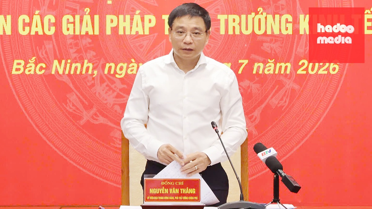 Phó thủ tướng Nguyễn Văn Thắng - Ảnh: HOÀNG PHƯƠNG