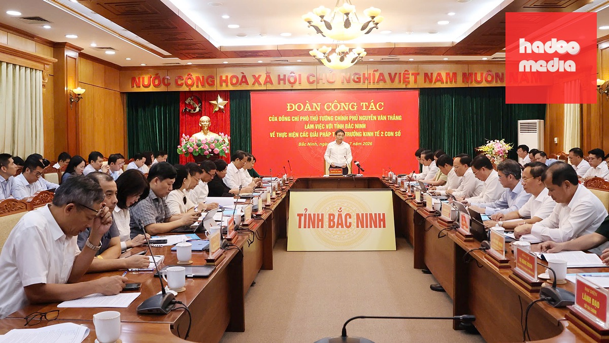 Quang cảnh cuộc làm việc - Ảnh: HOÀNG PHƯƠNG