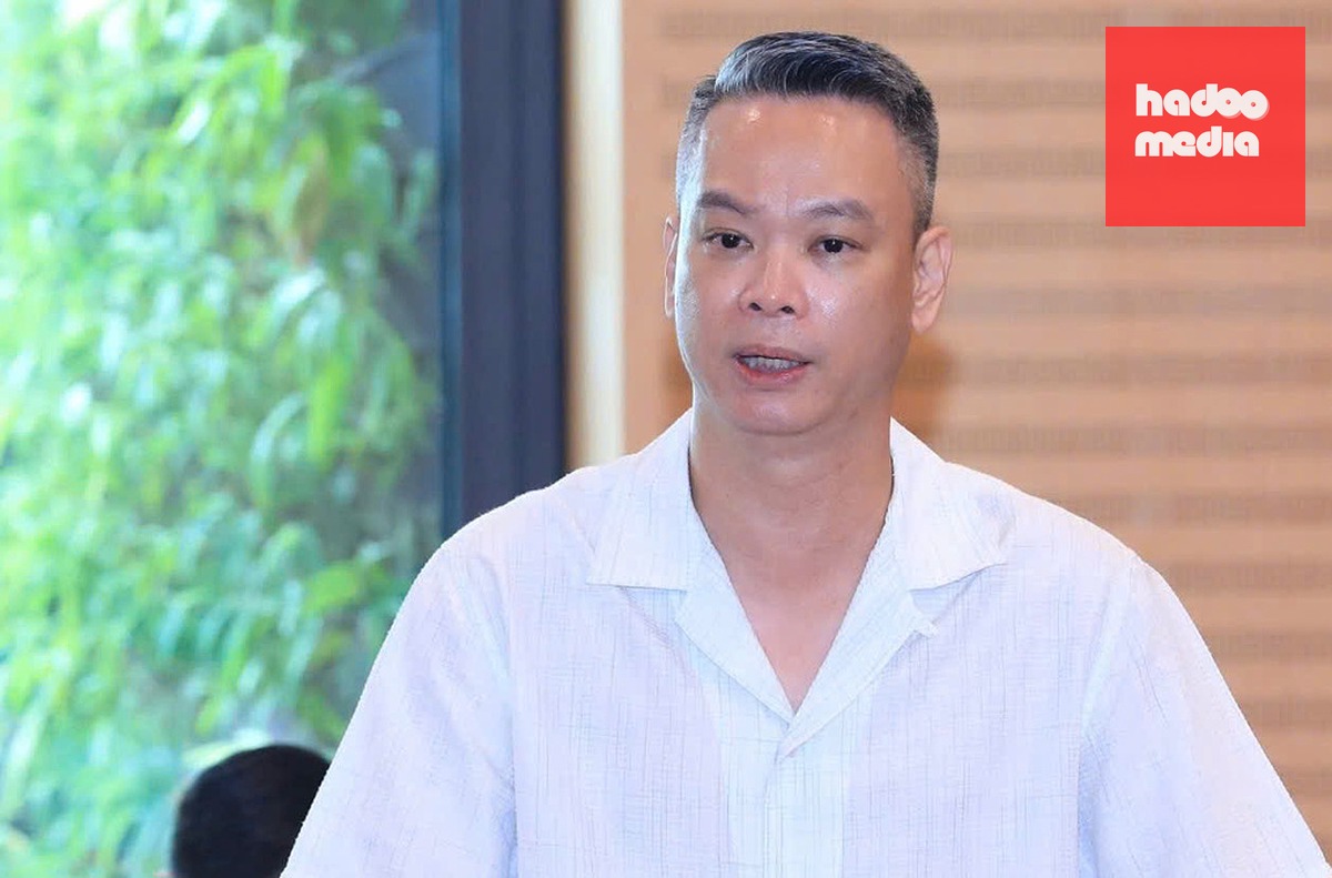 Ông Vũ Mạnh Cường, Phó Cục trưởng Cục Thuế kiêm Trưởng Thuế TP Hà Nội. Ảnh: Xuân Hải