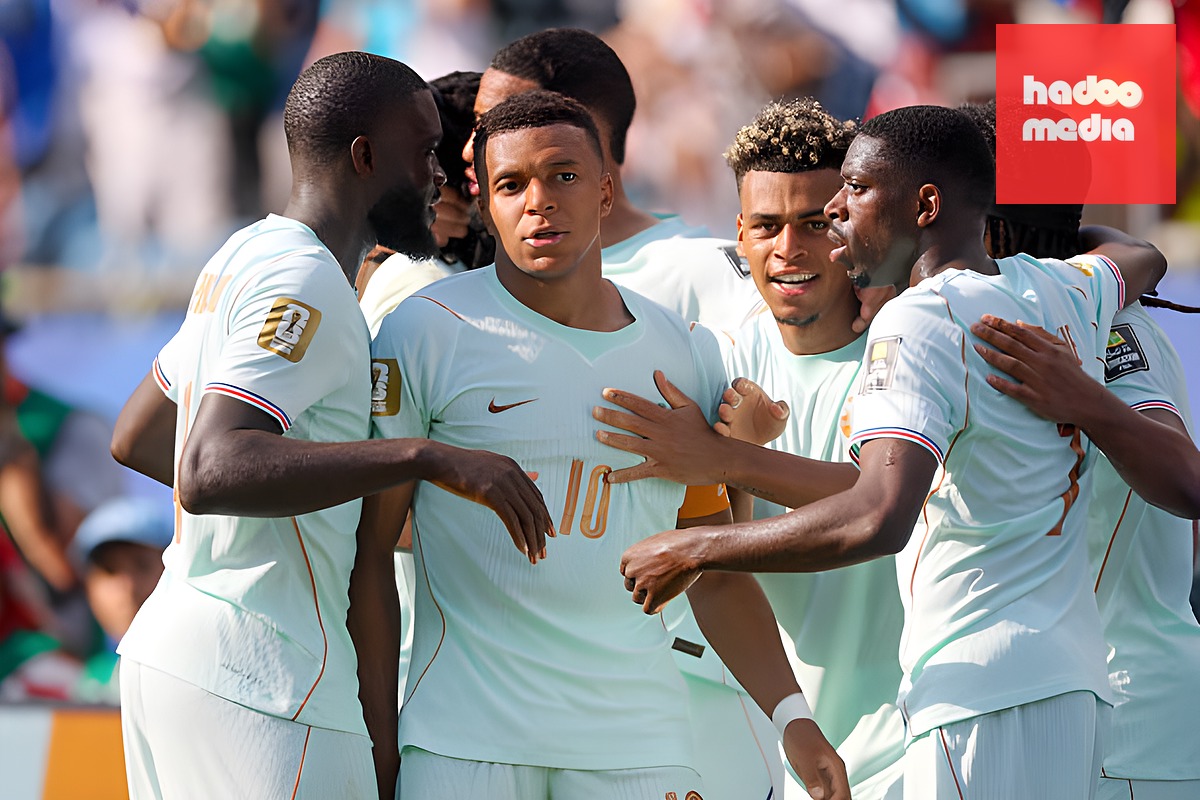 Kylian Mbappe tỏa sáng giúp tuyển Pháp đánh bại Morocco. Ảnh: Getty Images