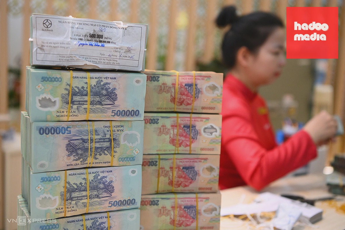 Văn phòng giao dịch ngân hàng Seabank. Ảnh: Giang Huy