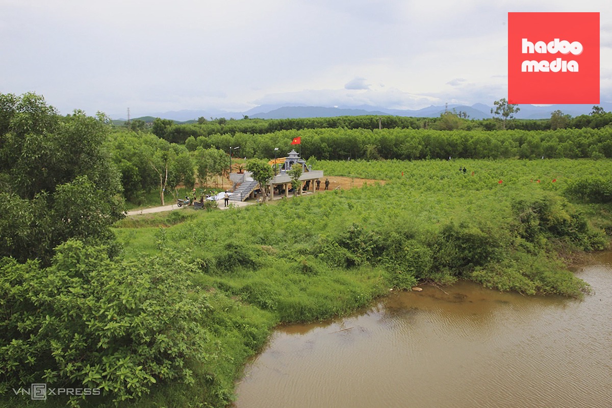 Khu vực Câu Nhi, nơi nhiều liệt sĩ hy sinh trong trận đánh rạng sáng 26/5/1972. Ảnh: Đắc Thành
