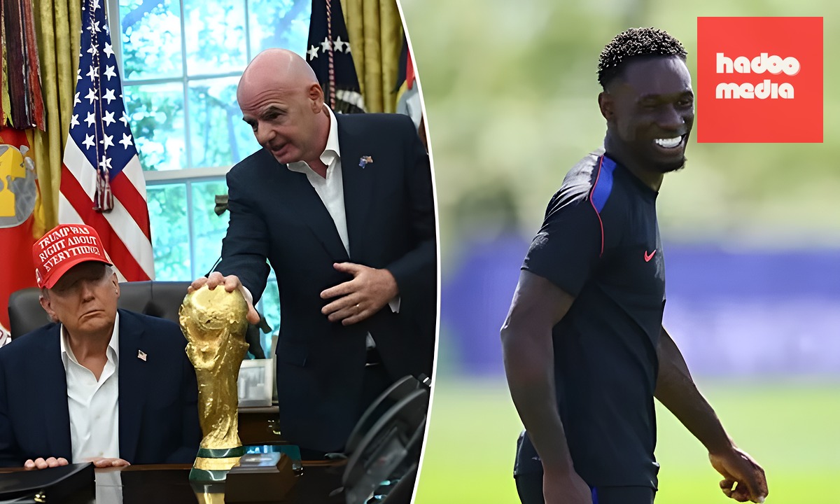 Ông Trump đích thân gọi điện cho FIFA vì Balogun. (Ảnh: Sports.yahoo)