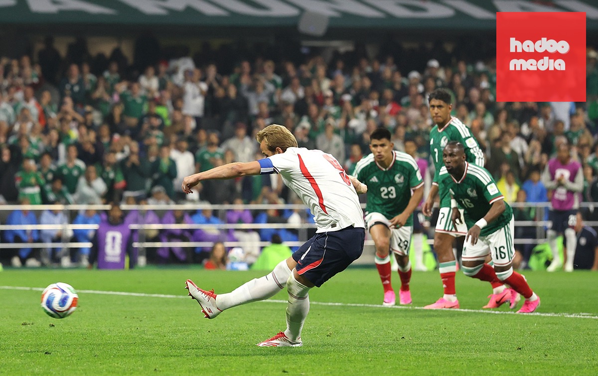 Harry Kane có phong cách không hoàn toàn giống với Erling Haaland. Ảnh: FIFA.com.