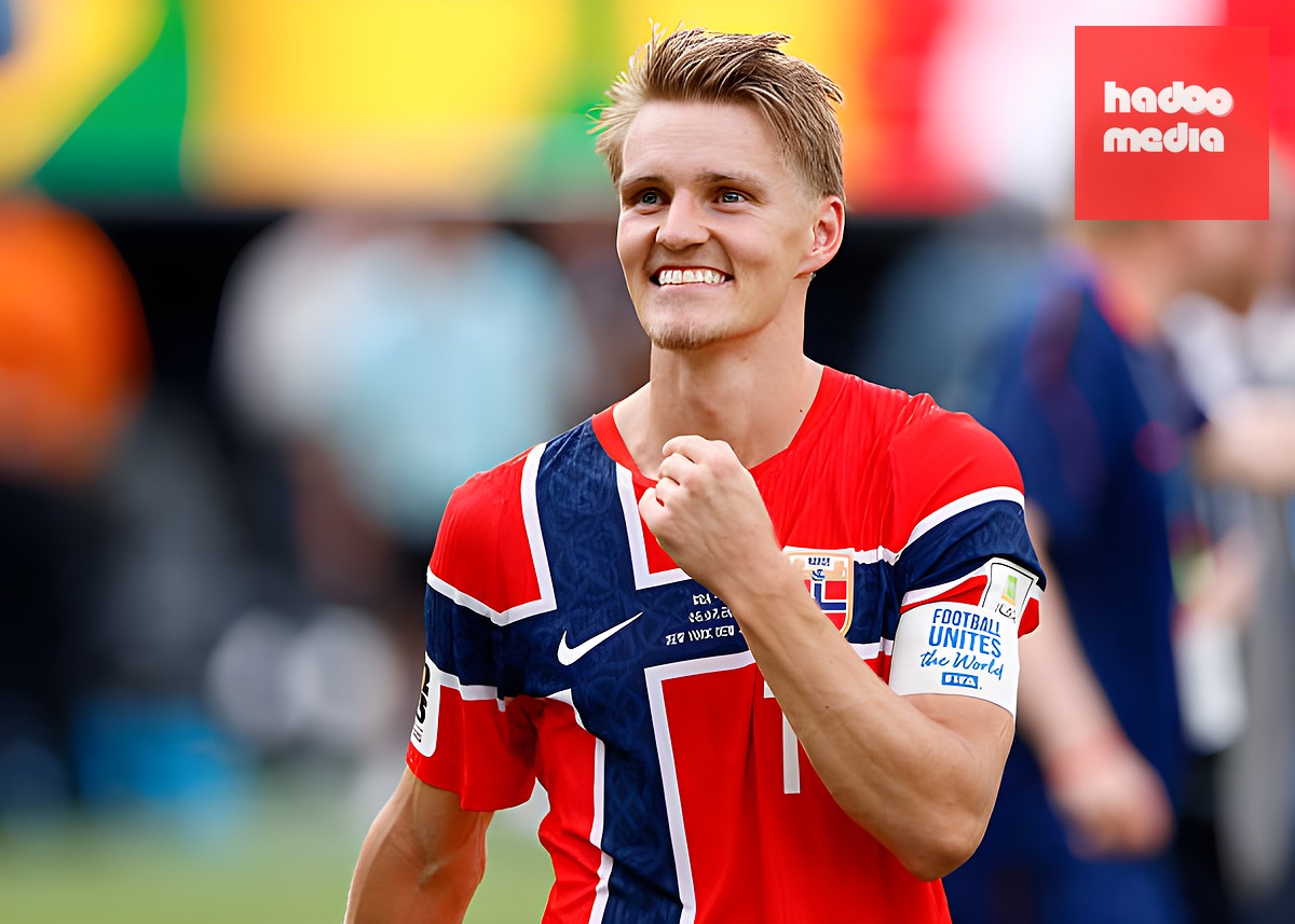 Martin Odegaard tin Na Uy có thể gây bất ngờ cho tuyển Anh. Ảnh: Getty Images.