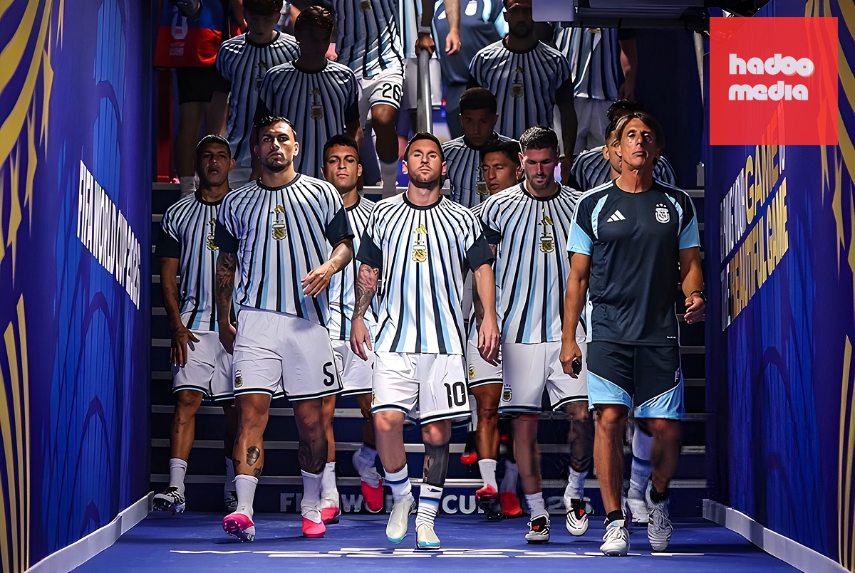 Messi sẽ đá chính cùng Alvarez trên hàng công. Ảnh: LĐBĐ Argentina.