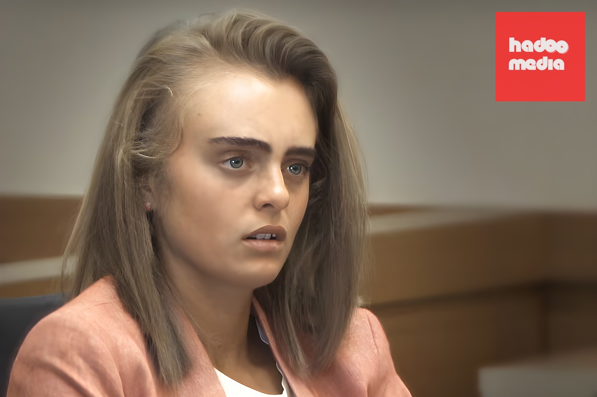 Biểu cảm thất thần trên tòa của Michelle Carter. Ảnh: HBO