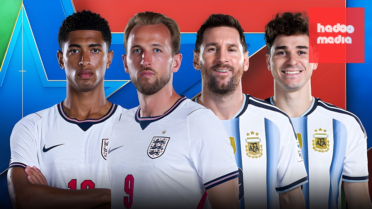 Anh chạm trán Argentina ở bán kết World Cup 2026. Ảnh: Sky Sports.