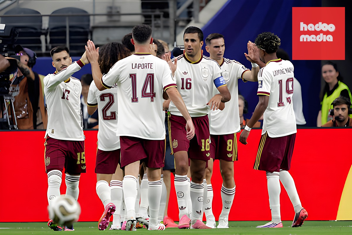 La Roja áp đảo hoàn toàn đối thủ. Ảnh: Getty Images.