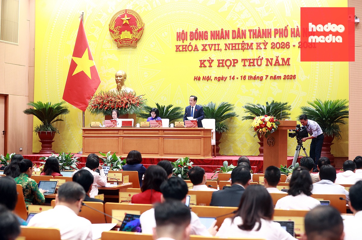 Toàn cảnh phiên họp - Ảnh: HĐND TP