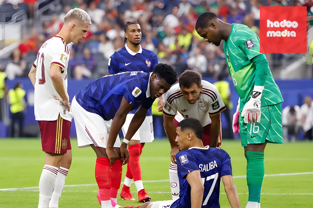 Saliba dính chấn thương lưng, nguy cơ nghỉ dài hạn. Ảnh: Getty.