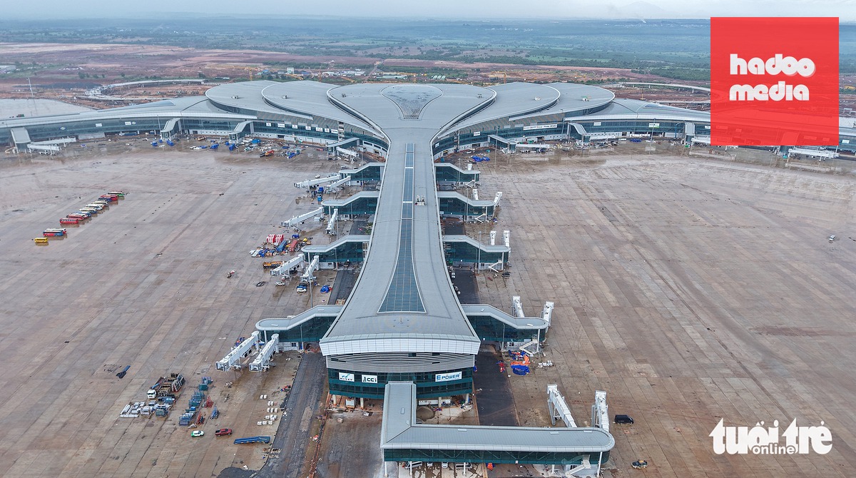 Toàn cảnh sân bay Long Thành - Ảnh: THUẬN VĂN