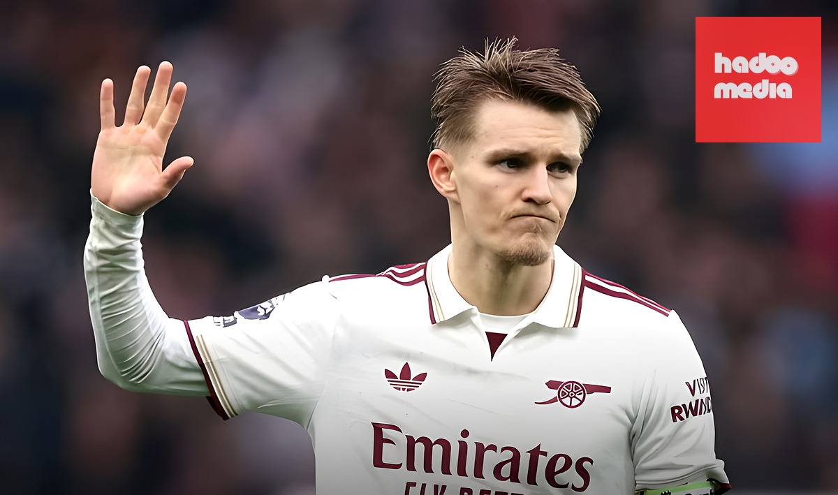Phong độ của Odegaard sa sút nhiều trong một năm qua. Ảnh: Getty.