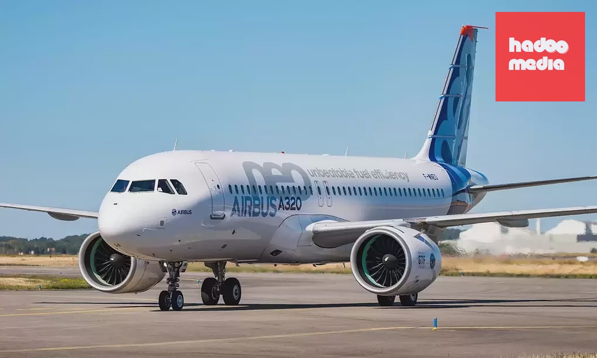 Mẫu máy bay thân hẹp A320neo. Ảnh: Airbus