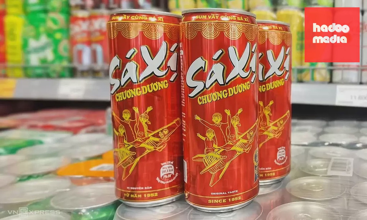 Sá xị Chương Dương trên kệ siêu thị. Ảnh: Phương Đông