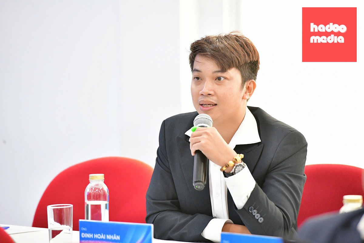 Ông Đinh Hoài Nhân cho rằng AI sẽ giúp chuyên viên phân tích và môi giới nâng cao năng suất, song chỉ dừng lại ở hỗ trợ trong quá trình đưa ra quyết định đầu tư - Ảnh: DUYÊN PHAN