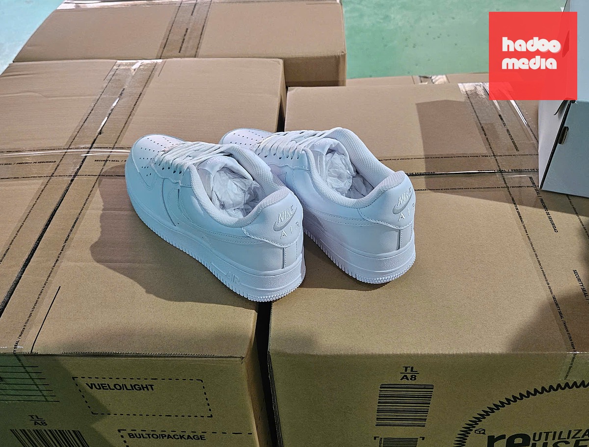 Sản phẩm bị làm giả được xuất khẩu - Ảnh: QLTT cung cấp