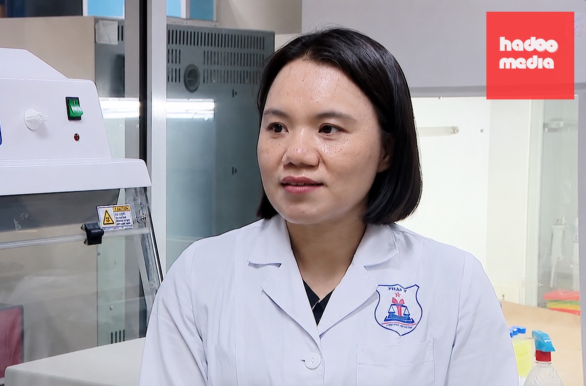 Thạc sĩ Chu Thị Thủy, giám định viên Viện Pháp y Quốc gia. Ảnh: Viện Pháp y quốc gia