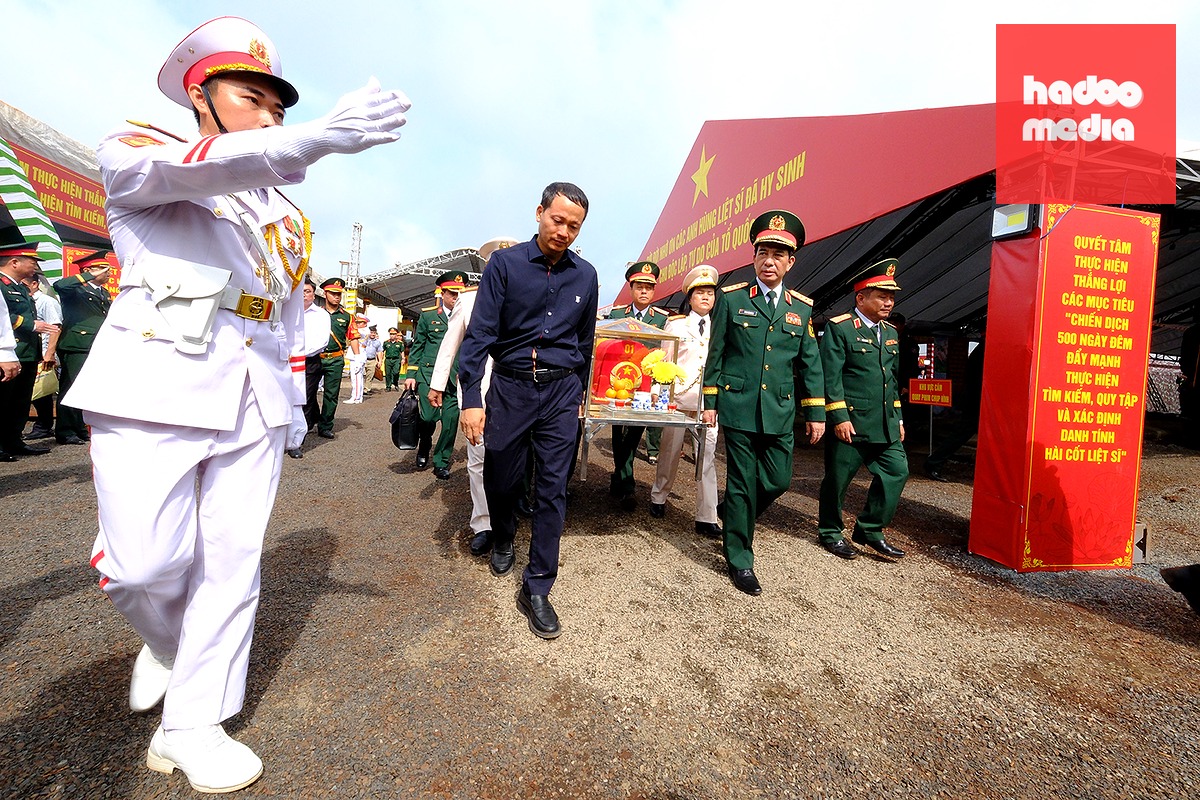 Đại tướng Phan Văn Giang: Quy tập hài cốt các anh hùng liệt sĩ phải chặt chẽ, khoa học - Ảnh 5.