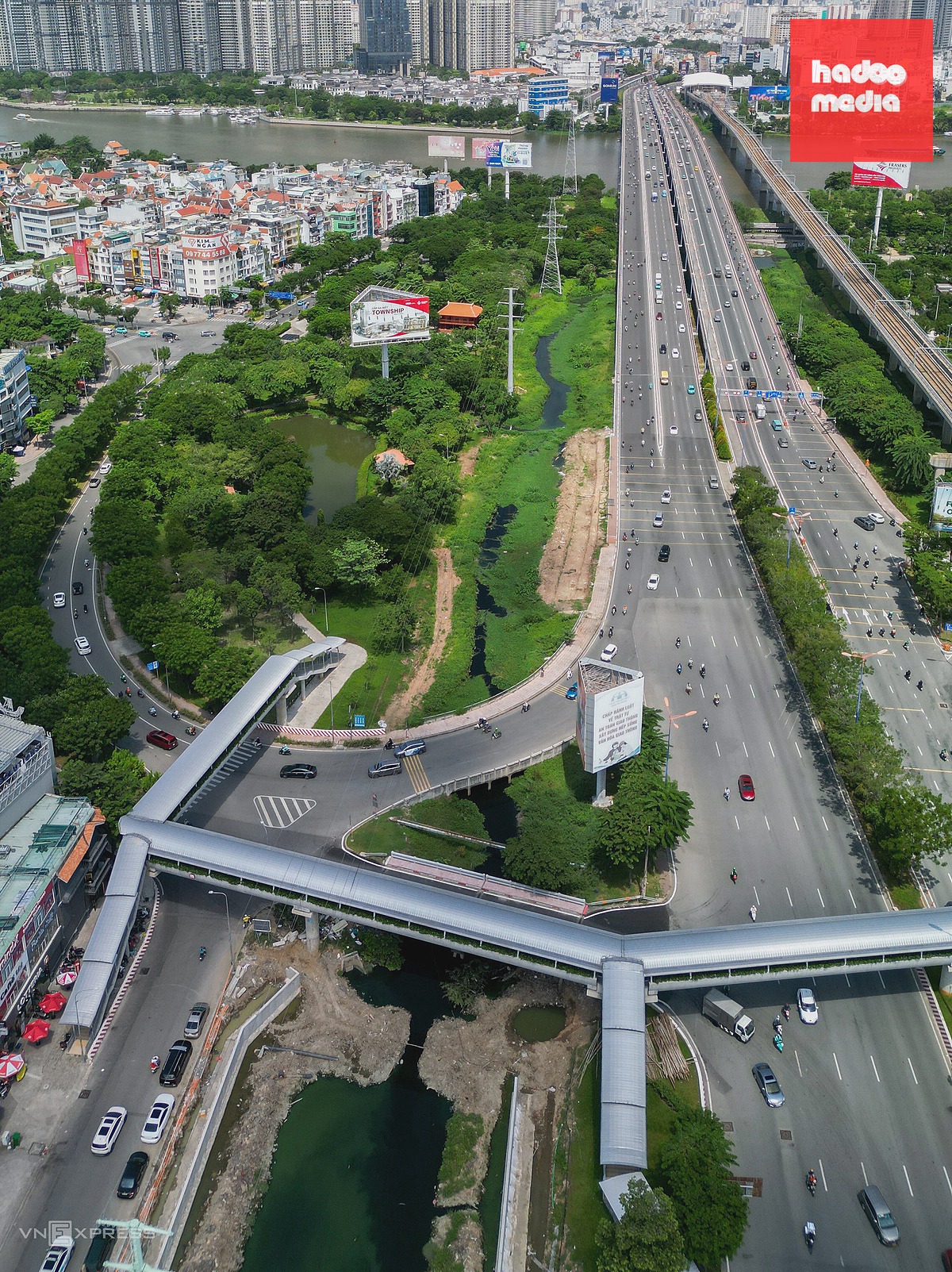 Rạch ô nhiễm cạnh tuyến metro ở TP HCM hồi sinh sau cải tạo