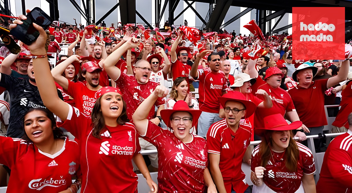 Các CĐV cuồng nhiệt của Liverpool. Ảnh: Getty Images.