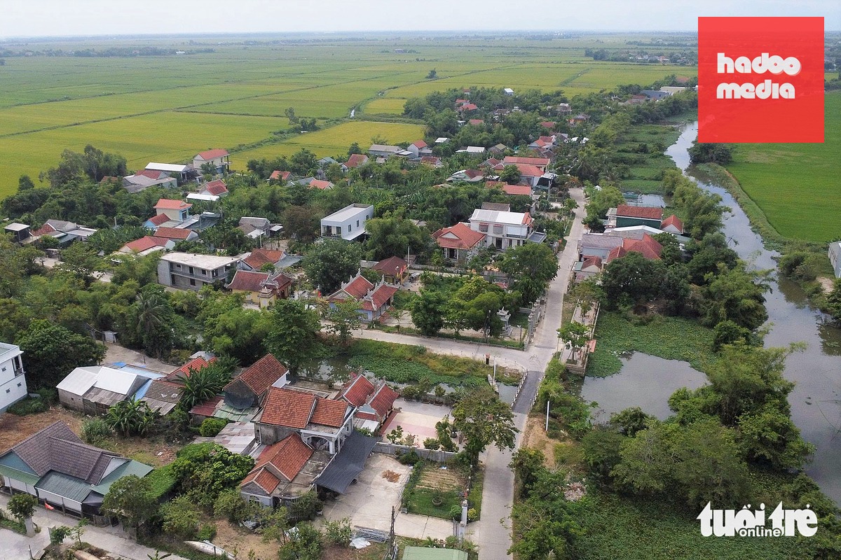 Một góc làng Đồng Di, nơi có 20 Bà mẹ Việt Nam anh hùng và 78 liệt sĩ - Ảnh: T.N.