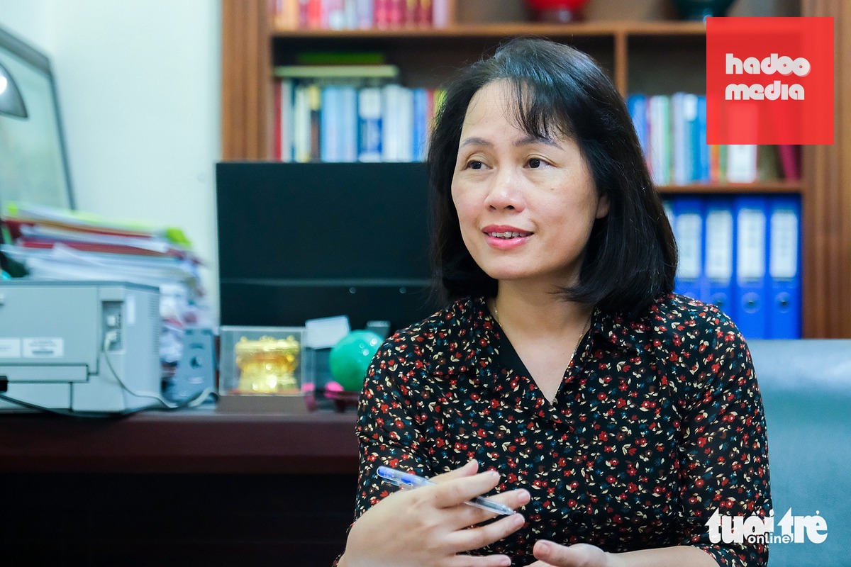 Bà Vũ Ngọc Thủy - Phó cục trưởng Cục Người có công (Bộ Nội vụ) - Ảnh: HÀ QUÂN