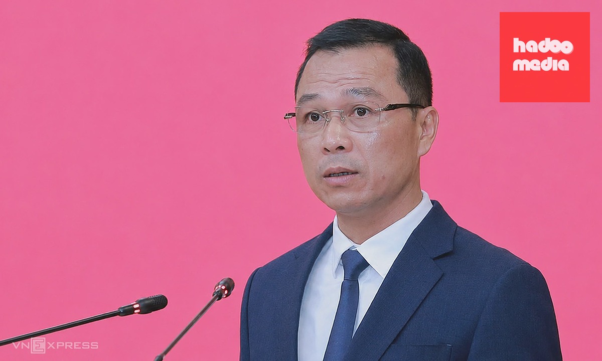 Ông Tô Anh Dũng phát biểu nhận nhiệm vụ sáng 27/7. Ảnh: Lam Sơn