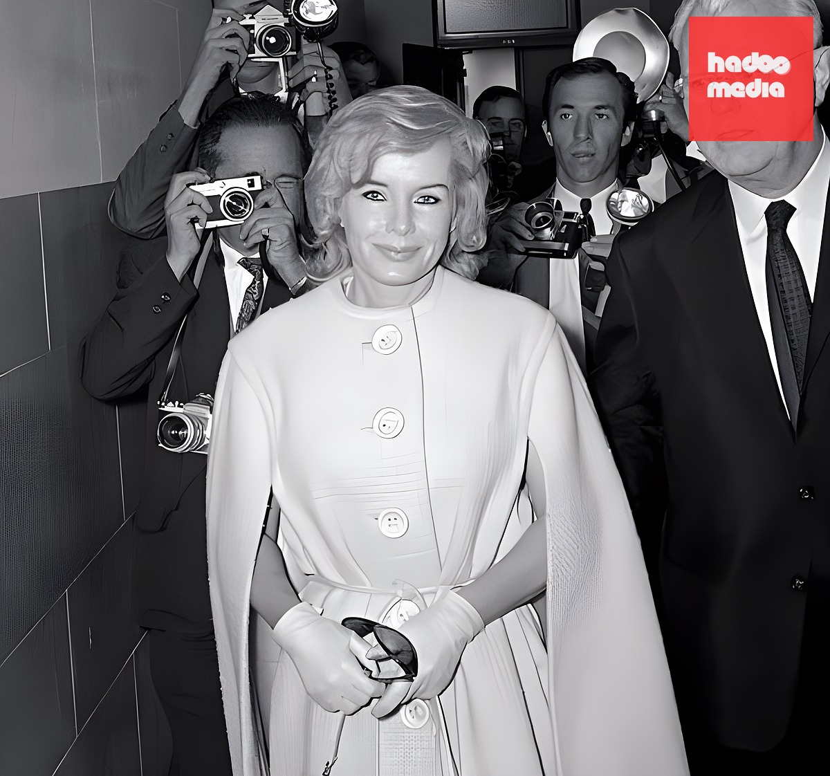 Candy Mossler bước vào tòa án Miami năm 1966. Ảnh: Texas Monthly