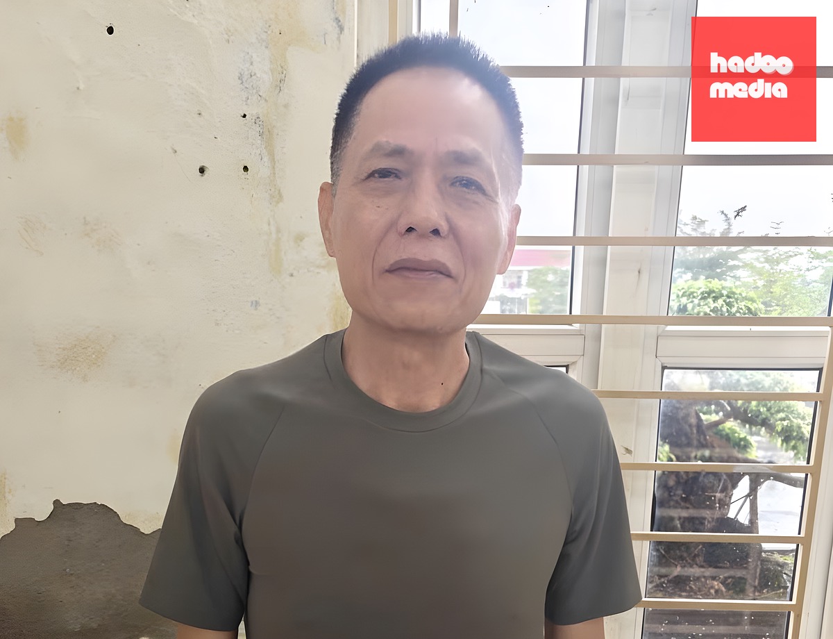 Ông Tạ Tòng Đông, cựu giám đốc Ban quản lý dự án đầu tư xây dựng công trình dân dụng Hải Phòng - Ảnh: Công an Hải Phòng