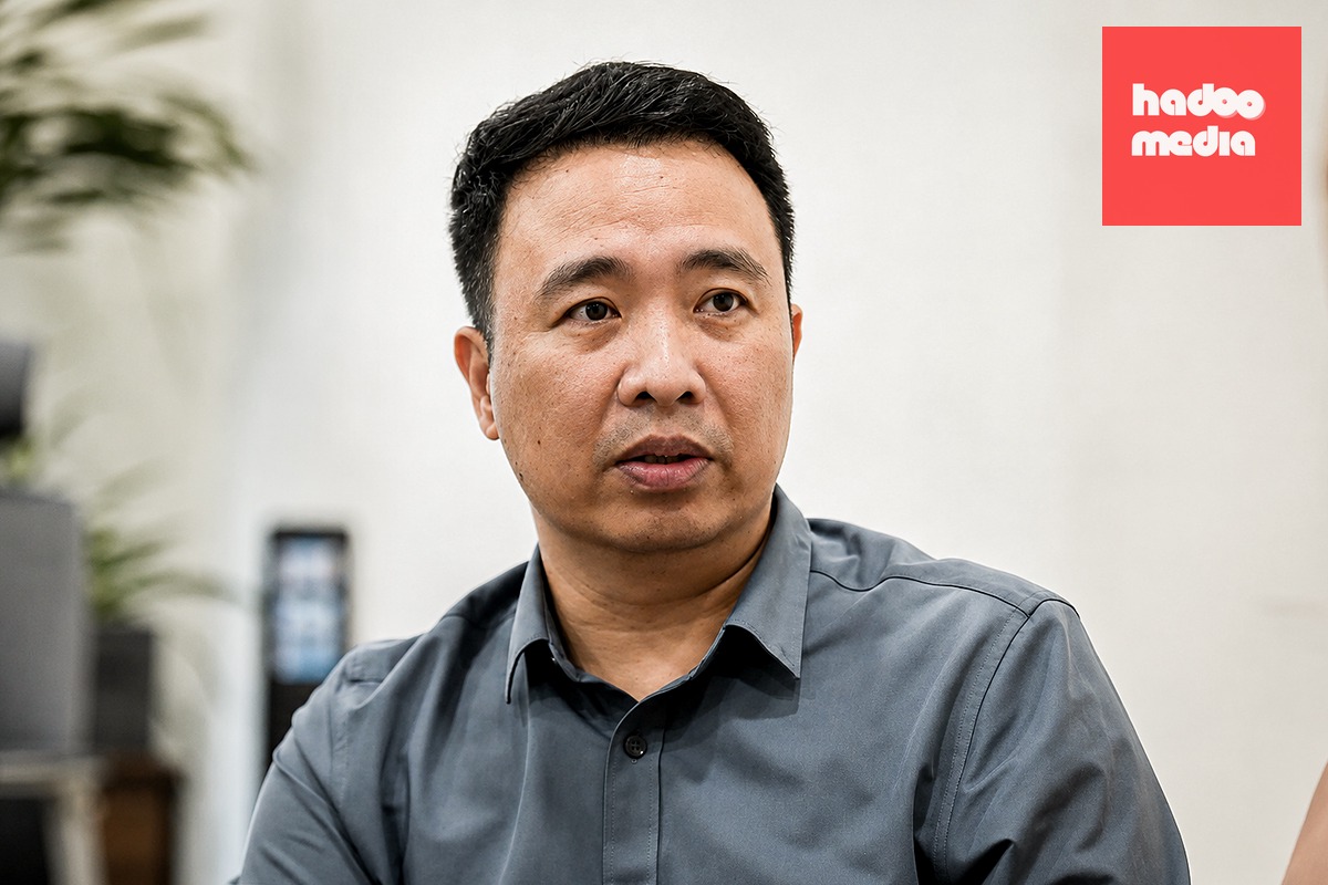 TS Dương Ngọc Cường, Tổng giám đốc GeneStory. Ảnh: Sơn Hà