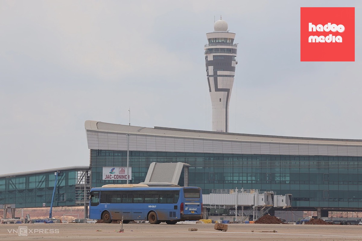 Sân bay Long Thành đang được hoàn thiện, tháng 5/2026. Ảnh: Phước Tuấn