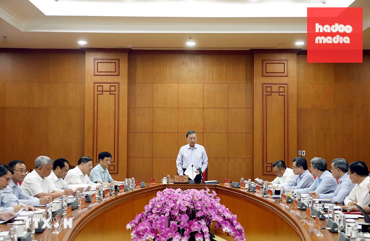 Quang cảnh buổi làm việc - Ảnh: TTXVN