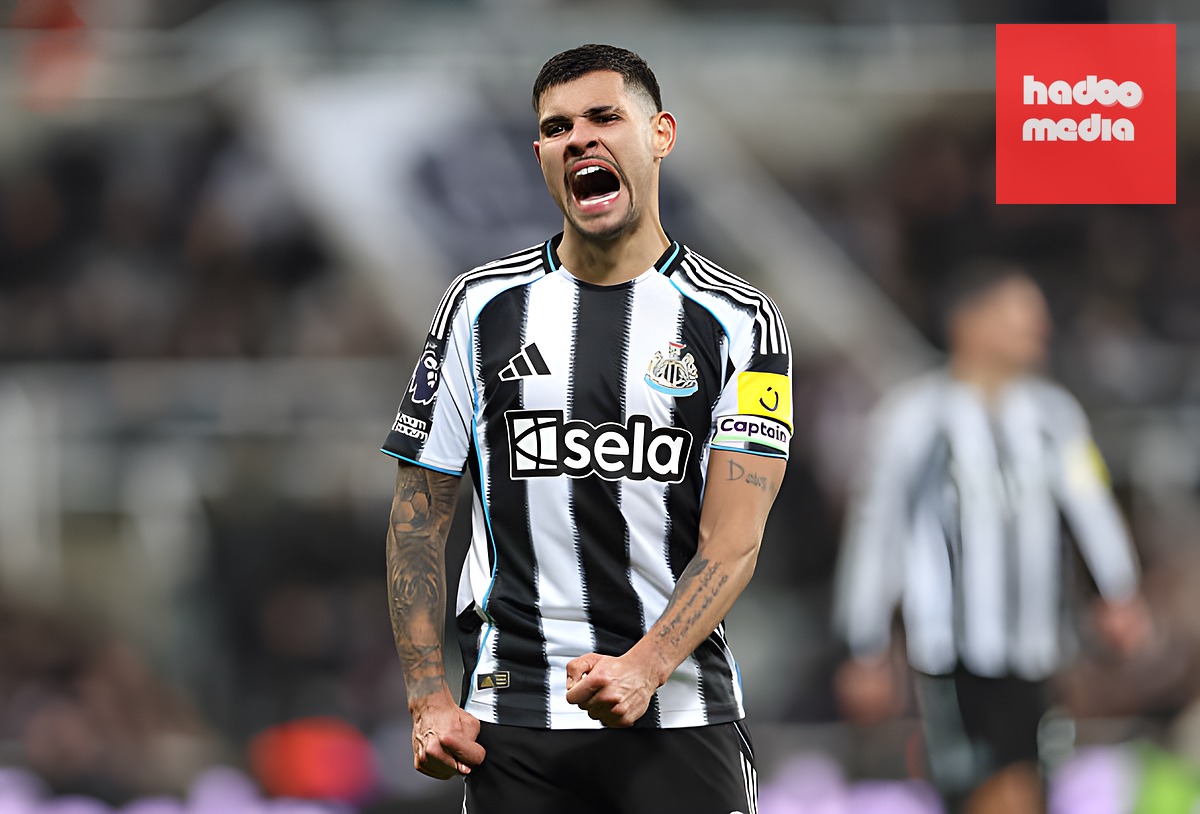 Bruno Guimaraes sẽ ngay lập tức nâng tầm hàng tiền vệ Arsenal. Ảnh: Getty Images.