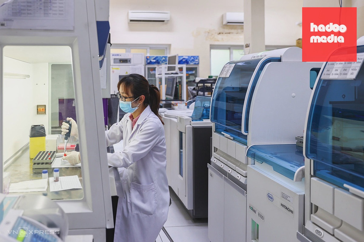 Nhân viên y tế Viện Pasteur TP HCM nghiên cứu, xét nghiệm, tháng 8/2025. Ảnh: Quỳnh Trần