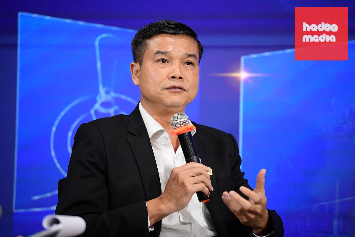 TS Huỳnh Phước Nghĩa, Giám đốc Trung tâm kinh tế, luật và quản lý (CTELG), Trường Kinh tế, Luật và Quản lý nhà nước UEH, tại tọa đàm ngày 30-7 - Ảnh: QUANG ĐỊNH