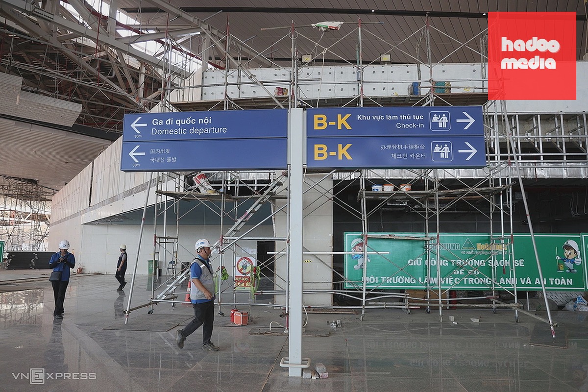 Sân bay Long Thành tháng 5/2026. Ảnh: Phước Tuấn