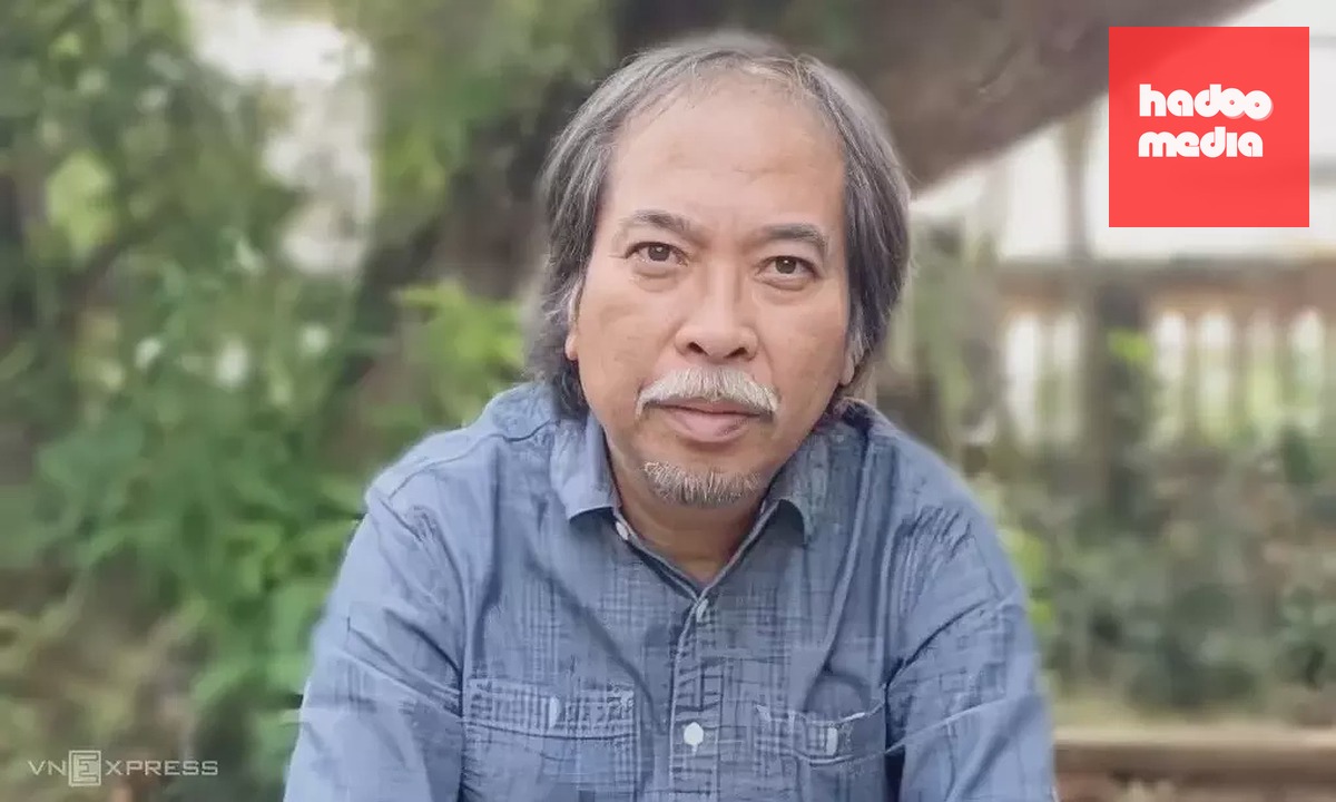 Ông Nguyễn Quang Thiều. Ảnh: Hòa Nguyễn