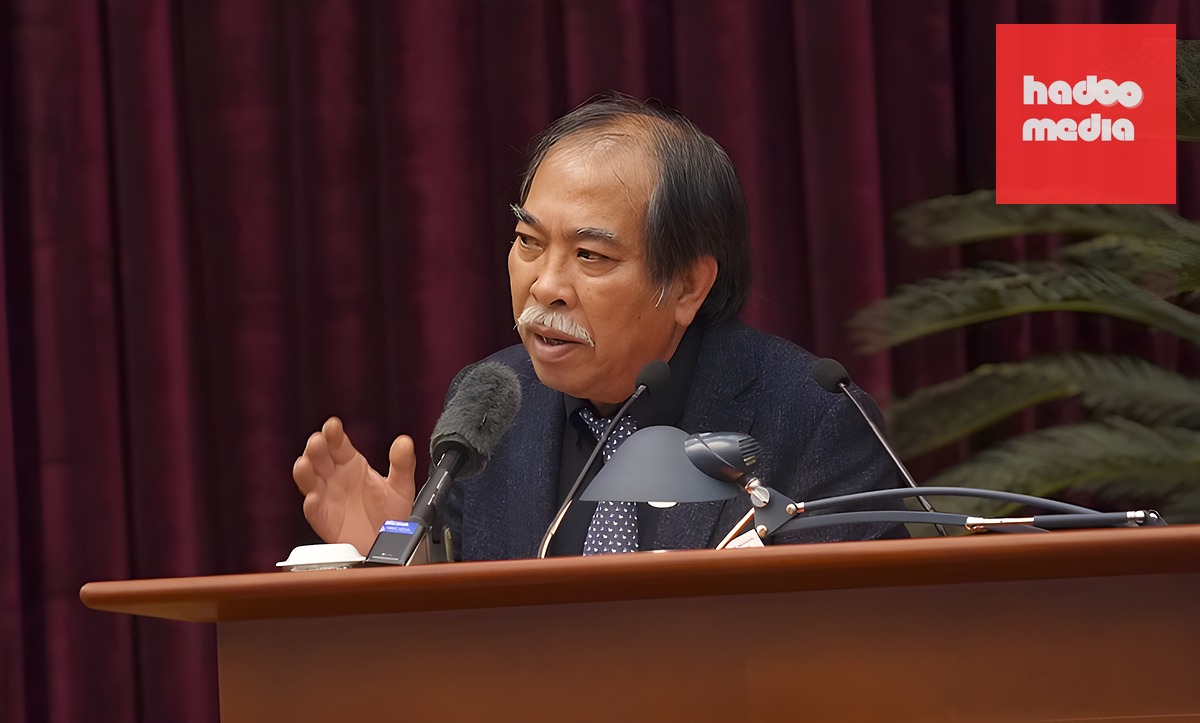 Ông Nguyễn Quang Thiều - Ảnh: GIA HÂN