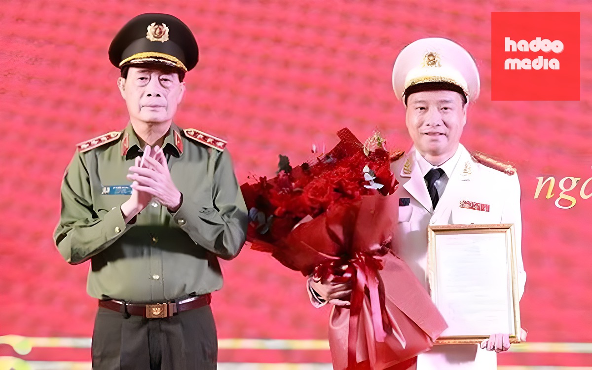 Thứ trưởng Bộ Công an Đặng Hồng Đức được thăng cấp bậc hàm Thượng tướng - Ảnh 2.