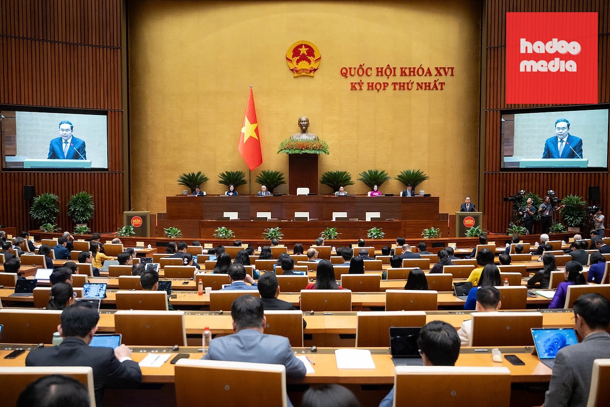 Quang cảnh kỳ họp của Quốc hội khóa XVI - Ảnh: Media Quốc hội