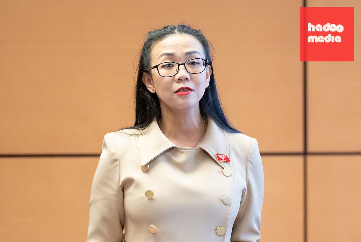 Đại biểu Trịnh Thị Tú Anh (Lâm Đồng) - Ảnh: GIA HÂN