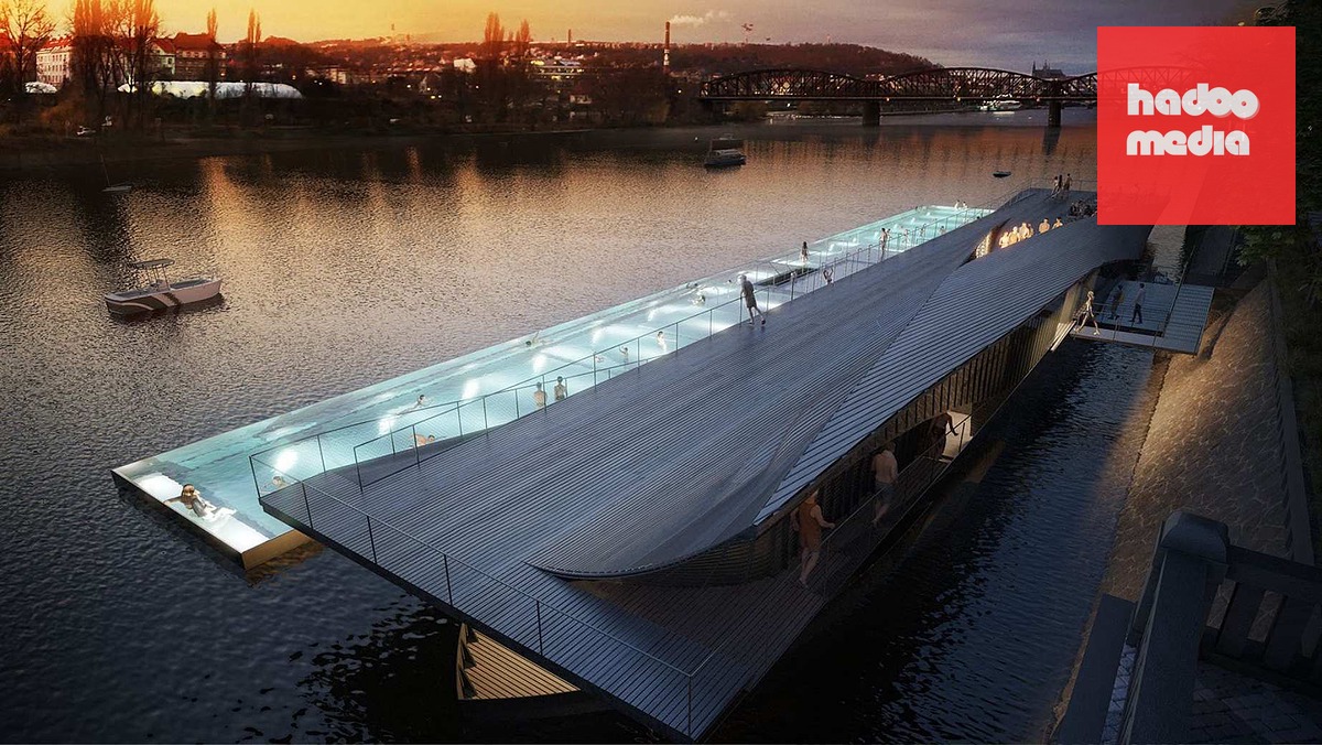 Praha 7 Dự Kiến Xây Hồ Bơi Nổi Trên Sông Vltava Tại Holešovice