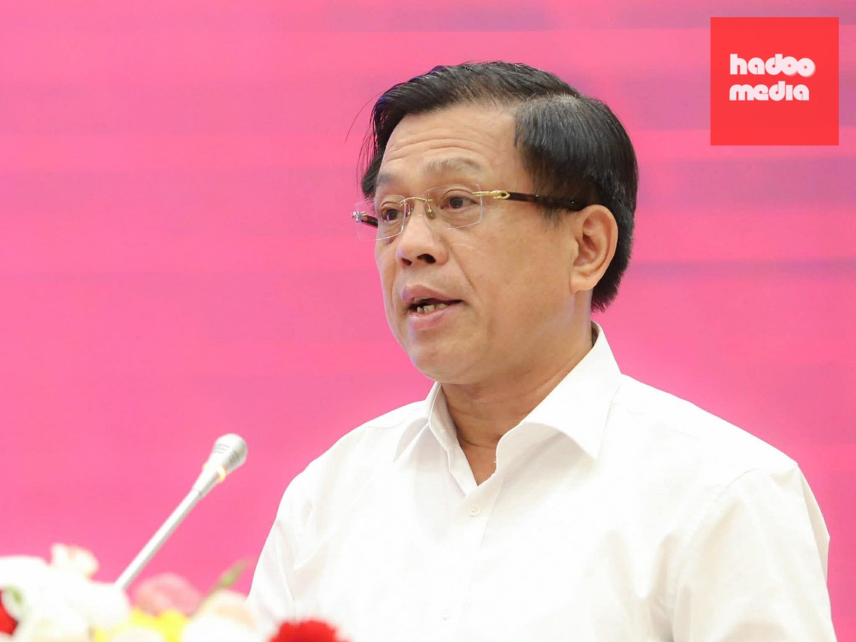 Cựu Thứ trưởng Nguyễn Bá Hoan bị xét xử tội nhận hối lộ - Ảnh: HÀ QUÂN
