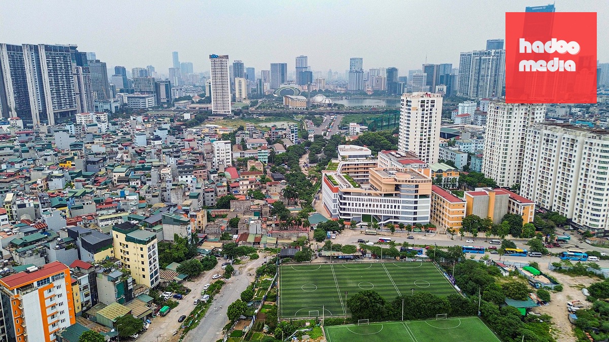 Đường nối Phạm Hùng - Lê Đức Thọ dang dở sau nhiều năm vướng giải phóng mặt bằng