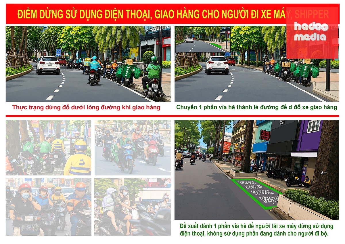 Hình ảnh do đại biểu Nguyễn Văn Cảnh đưa lên để dẫn chứng cho đề xuất của mình - Ảnh: chụp lại