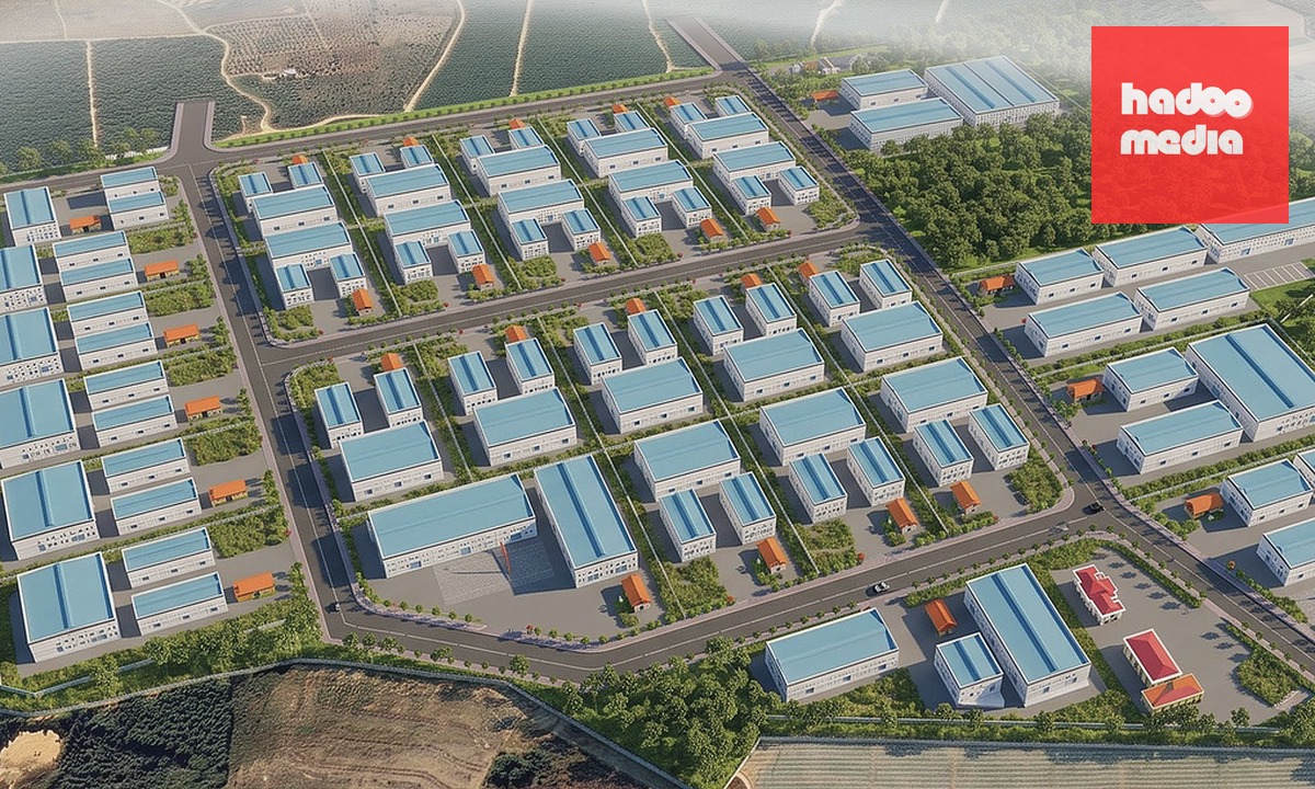 Mô hình cụm công nghiệp của Hoàng Anh Gia Lai sẽ xây dựng tại xã Hra, tỉnh Gia Lai. Ảnh: HAG